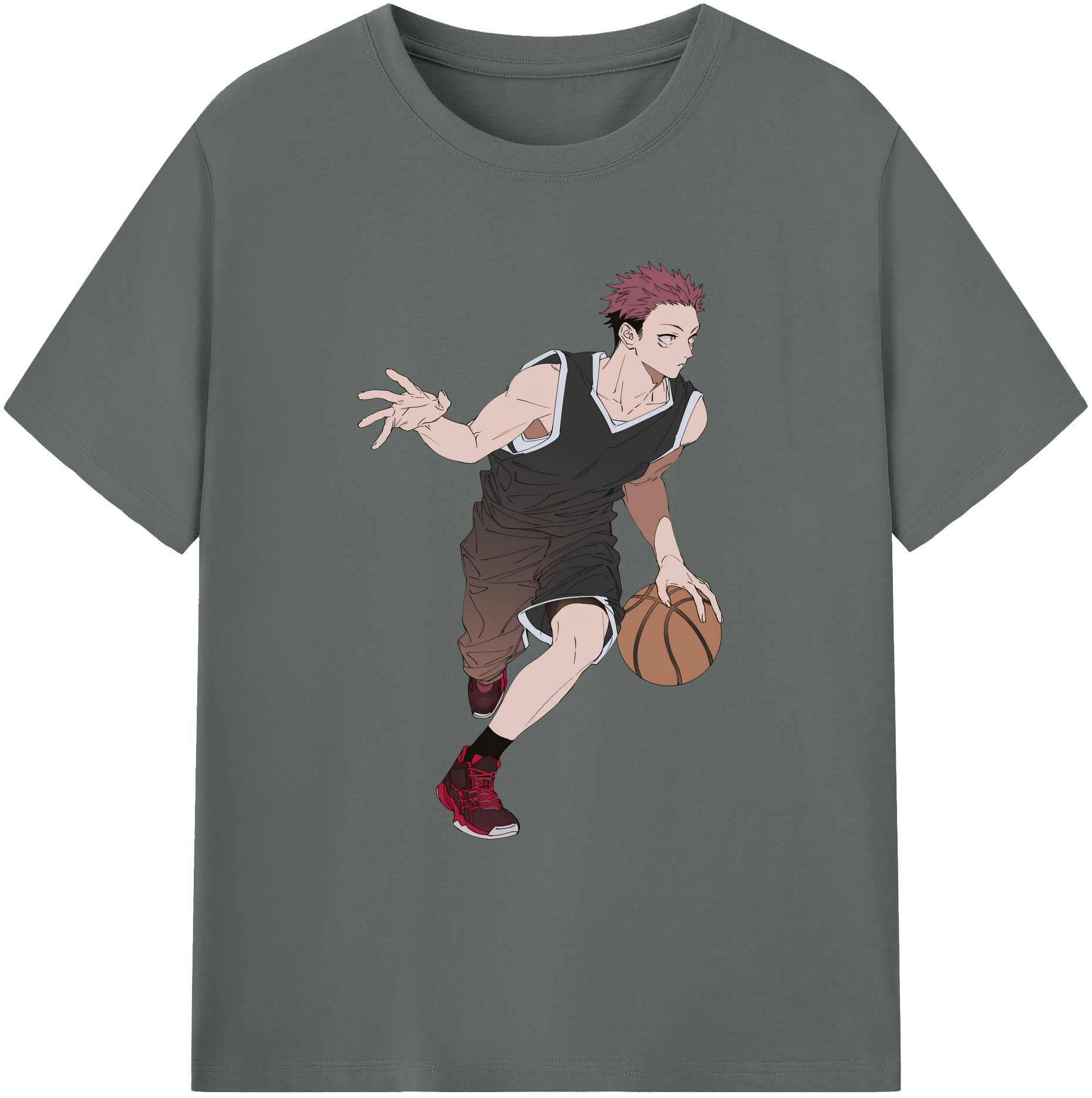 （画像用） 呪術廻戦 Jujutsu Kaisen 綿100％ メンズ半袖Tシャツ｜肌触りやわらか＆通気性